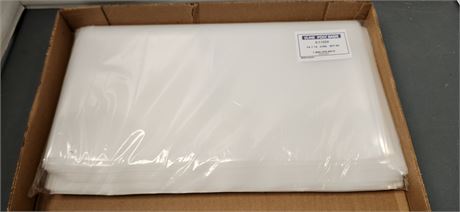Uline Poly Bags 14x16   6 MIL Quantity 50