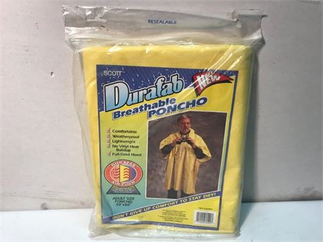 Durafab Breathable Poncho