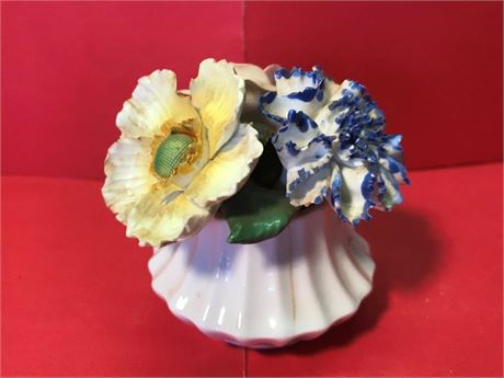 Vintage Radnor Bone China Staffordshire England Flowers