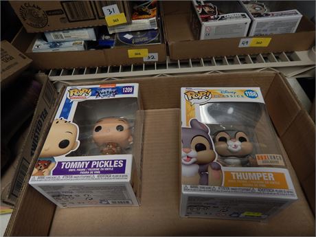 Tommy Pickles & Thumper Pop Figures