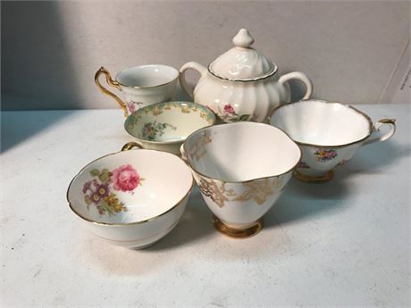 Misc. Teapot & Teacups