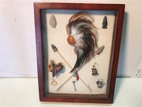 Western Themed Shadow Box