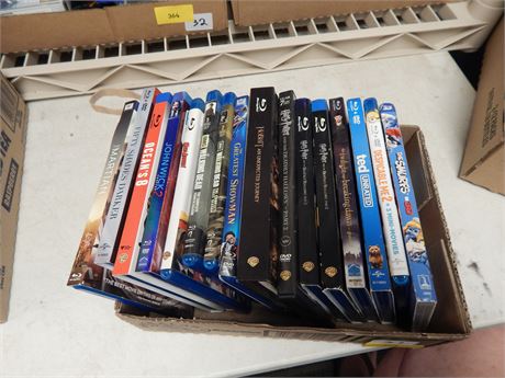 Lot Of DVD'S & Blu Rays