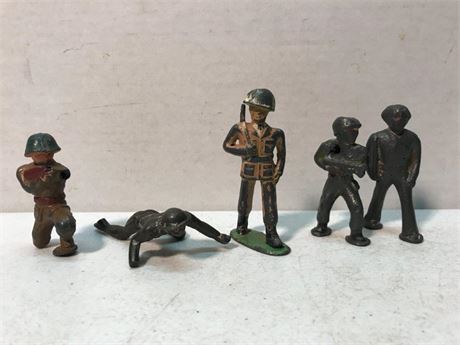 Vintage Tin Soldier Toys