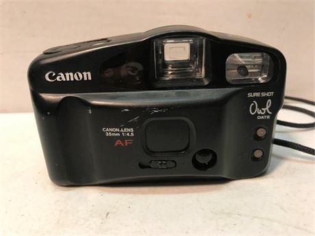 Canon Sureshot Owl Date Camera