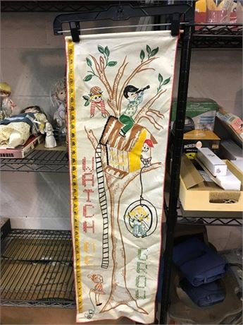 Vintage Kids Growth Chart