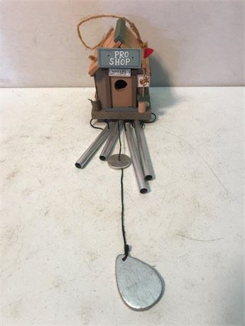 Pro Shop Golfers Welcome Wind Chime