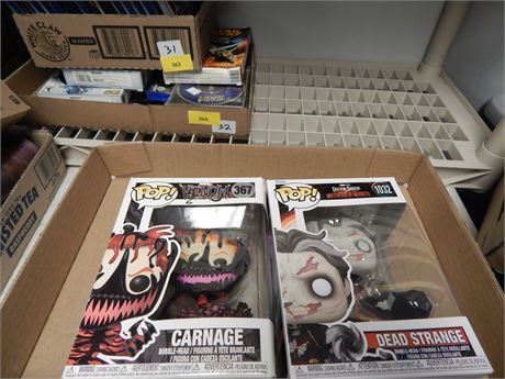 Carnage & Dead Strange Pop Figures