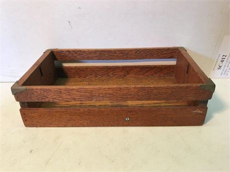 Vintage Cal Oak Wood Box Collection (#1)