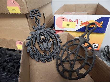Vintage Cast Iron Trivets