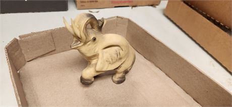 Elephant Statue. Made In Japan