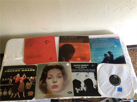 Vinyl Record Lot:  Jackie Gleason