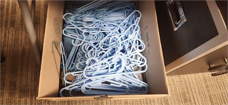 Box Of Kids Plastic Hangers