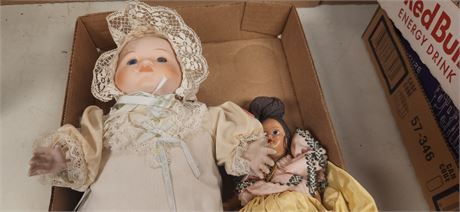 2 Vintage Dolls