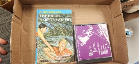 Hardy Boys Book & Misc. CD's
