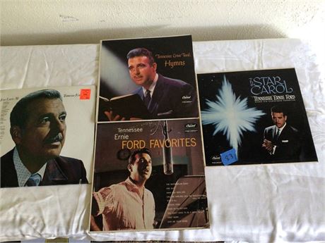 Vinyl Record Lot: Tennessee Ernie Ford