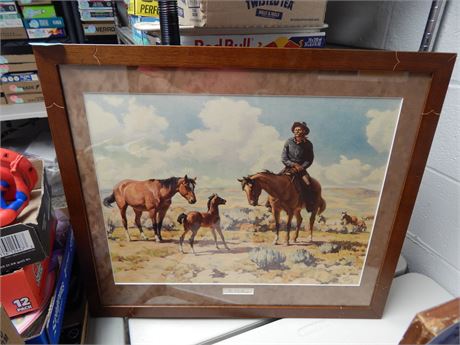 Wood Framed Artwork