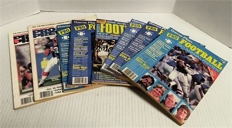 Game Plan Pro Football Magazines & Don Heinrichs Pro Preview Magazines
