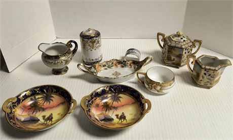 Vintage Nippon & Noritake Glassware