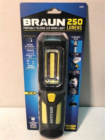 Braun 250 Lumens LED Work Light