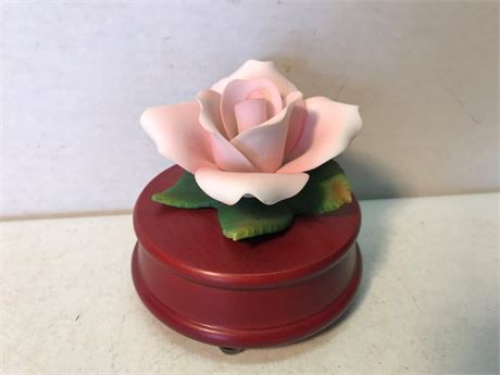 Floral Music Box