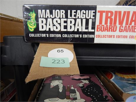 Major League Baseball Trivia Board Game
