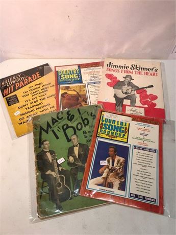 Stack of 5 Vintage Country Magazines