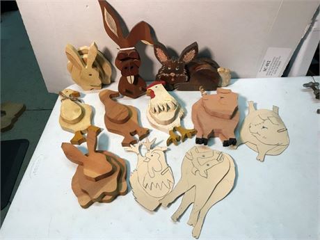 Wooden Animals