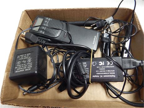 Radio Shack Citizens Band Transceiver & Misc. Cords
