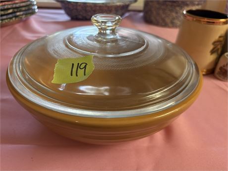 Henn Workshop Stoneware Dish with Lid