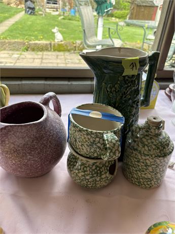 Henn Pitchers, Mugs, Misc
