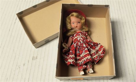 Vintage Nancy Ann Storybook Doll. Has Broken Feet
