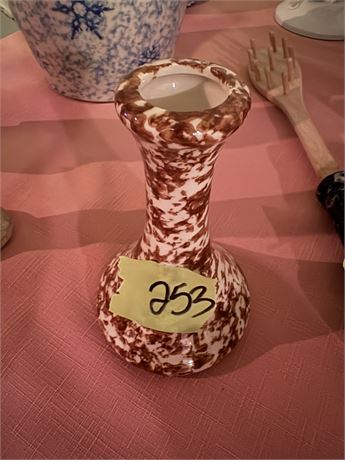 Red Speckle Vase