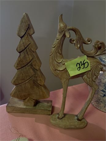 Wood Holiday Decor