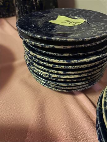 Bennington VT Pottery Plates