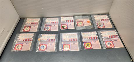 Lot Of Reproduction Political Campaign Buttons
