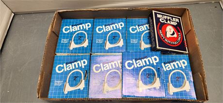 Lot Of 2" Exhaust Clamps
