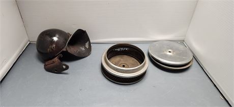 Vintage Car Horn & Air Filter