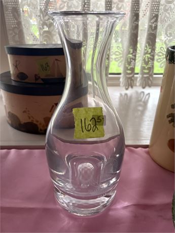 Heavy Glass Vase, Golf