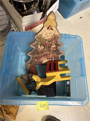 Wood Christmas Decor