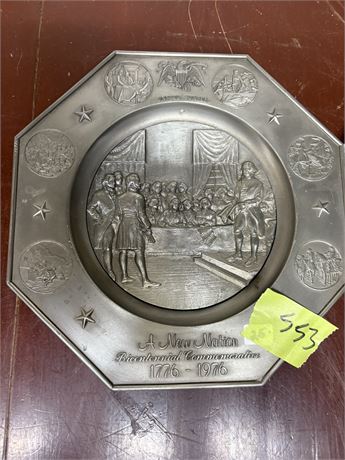 A New Nation Plate