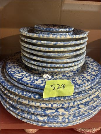 Henn Workshops Blue Speckled Pottery