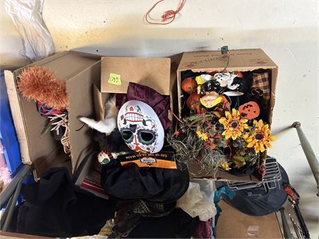 Fall Decor, Costumes, Misc
