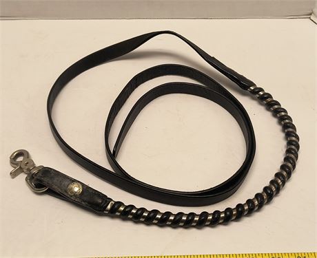 Leather Strap. Possibly A Dog Leash