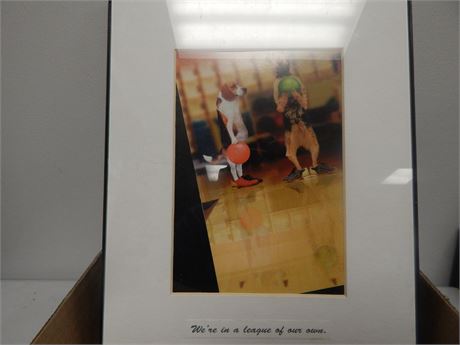 Framed Dog Picture