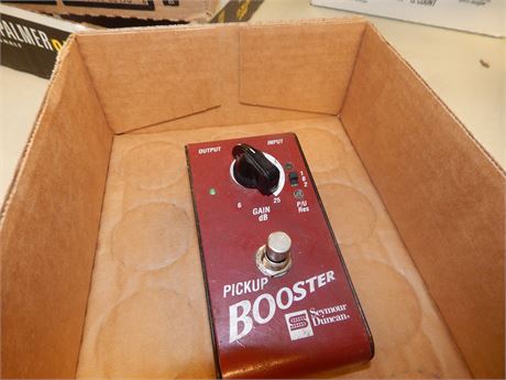 Seymour Duncan Pickup Booster Guitar Effects Pedal