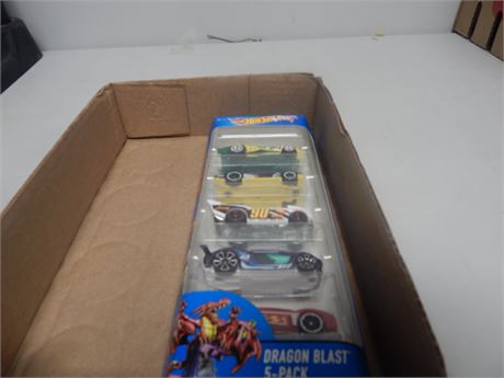 Hot wheels Dragon Blast 5-Pack