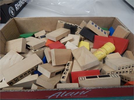 Lot Of Wood Blocks
