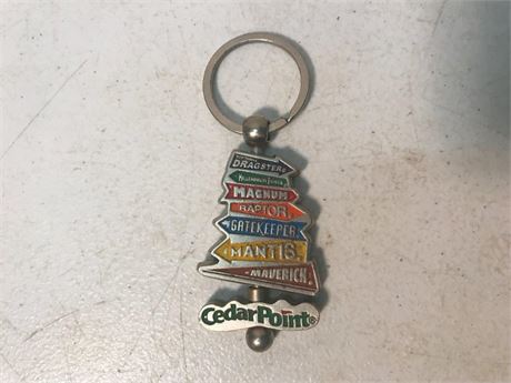 Cedar Point Keychain