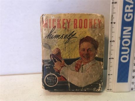 Vintage Mickey Rooney Himself Book